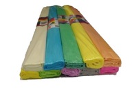 Vráskavý papier MIX 10 pastelových farieb