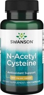 SWANSON NAC N-ACETYL CYSTEINA 600MG 100K DETOKS