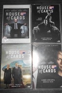 house of the cards sezóna 1-4 - spacey 16 dvd