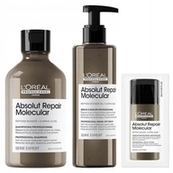 Loreal Absolut Repair Molecular sérum a šampón pre poškodené vlasy