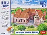 Buduj z Cegły Podróże Malbork Zamek Średni Brick Trick 210 el,