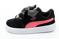 HIT! BUTY DZIECIĘCE PUMA SUEDE HEART JEWEL 370570 02 R 22