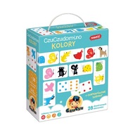 DOMINO CZUCZU KOLORY 2+ (GRA)