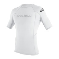 Pánske plavecké tričko O'Neill Basic Skins Rash Guard white XXL