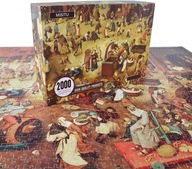 Puzzle 2000 elementów Puzzle Tradycyjne 100x70cm Obraz Pietera Bruegla