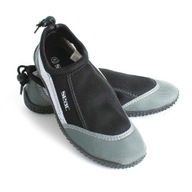Buty plażowe do wody dziecięce SEAC REEF czarne rozmiar 28
