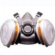 Maska Półmaska Lakiernicza Norton 2016 Filtry Węglowe Przeciwpyłowe A2P2