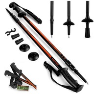 Kije Kijki Trekkingowe Anti-shock 105-135cm SPOKEY