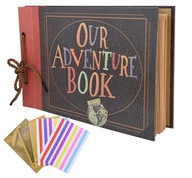 ALBUM NA ZDJĘCIA 80 str - Our Adventure Book - DIY