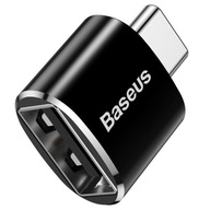 BASEUS ADAPTER PRZEJŚCIÓWKA OTG USB NA USB-C DO TELEFONU TABLETU PENDRIVE