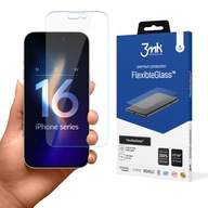 3MK FLEXIBLEGLASS SKLO PRE APPLE IPHONE 16 PRO OCHRANA OBRAZOVKY S VYSOKOU