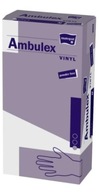 Rękawice zabiegowe niejałowe, bezpudrowane Ambulex Vinyl XS, 100 sztuk