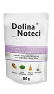 Dolina Noteci Pes Králik/fazuľa/ryža hnedá 100g