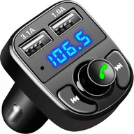 TRANSMITER BLUETOOTH FM MP3 SD ŁADOWARKA 2xUSB