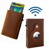 Peňaženka s držiakom APPLE AIR TAG GPS RFID ochrana Puzdro na kreditné karty