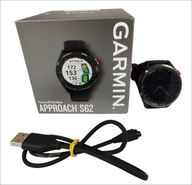 Smartwatch Garmin Approach S62 Ceramiczna Ramka Czarny Pasek