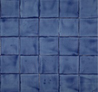 Mexické jednofarebné dlaždice 10 kusov- Azul Mezclilla Fuerte azúrová