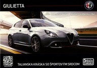 Alfa Romeo Giulietta prospekt 2020 Słowacja