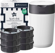 Kosz na pieluchy Tommee Tippee Twist & Click 6x wkłady