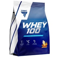 TREC WHEY 100 ODŻYWKA BIAŁKOWA 2275g BIAŁKO WPC PROTEIN | Masło Orzechowe