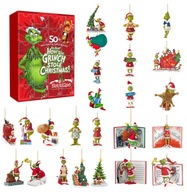 Grinch 24 Figúrky Adventný kalendár Grinch pre deti KRÁSNY DARČEK