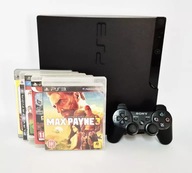 KONSOLA PS3 CECH-3004A + PAD + GRY