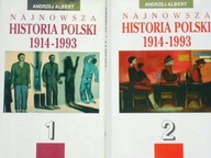 NAJNOWSZA HISTORIA POLSKI 1914 - 1993 (2 TOMY)