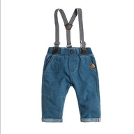 Cool Club Spodnie z szelkami niebieskie denim r 92