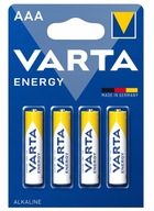 BATERIA VARTA ENERGY AAA LR03 1.5V ALKALICZNA