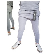 Spodnie Despacito dekatyzowane wilk grey 134