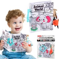 KONTRASZTOS ANYAGÚ KISKÖNYV FEKETE-FEHÉR