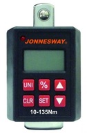 Adapter dynamometryczny elektroniczny 1/2" 10-135 Nm Jonnesway T19136N uniw