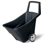 Taczka ogrodowa wózek LOAD & GO III czarna 95 litrów 95L na trawę narzędzia