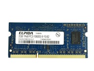 Pamäť RAM DDR3 ELPIDA EBJ20UF8BCS0-DJ-F 2 GB