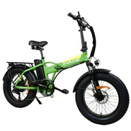 Elektrobicykel zelený 750W 48V 13AH 20CALI