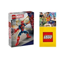 LEGO Marvel - Figurka Iron Spider-Mana (76298) +Torba +Katalog LEGO 2024