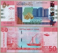 Szudán 50 font 2018 P-76 UNC