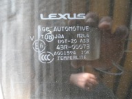 window door rear part rear rear right LEXUS RX RX300 2008-2015