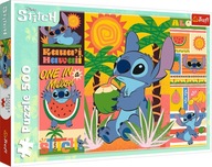PUZZLE HOLIDAYS WITH STITCH DOVOLENKA S STITCHOM TREFL 8+