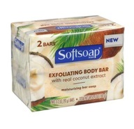 Softsoap Exfoliating Body Bar 2 x 90 g. Mydlo