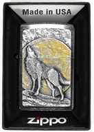 ZAPAĽOVAČ ZIPPO WOLF AT MOONLIGHT