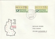 152. Niemcy do Szwajcarii 1984.rok , Znaczki z Automatu