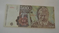Rumunia - banknot - 500 Lei - 1991 rok