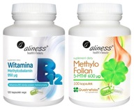 Aliness Vitamín B12 Methyl + Kyselina listová 5-MTHF Methylo Folian - Tehotenstvo