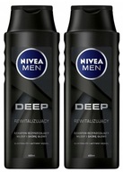 Szampon oczyszczający do włosów NIVEA MEN Deep 2 x 400ml