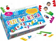 GRA EDUKACYJNA PUZZLE PODWÓJNE PRZECIWIEŃSTWA PARY