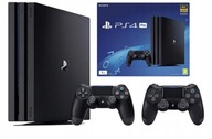 NAJMOCNIEJSZA KONSOLA PS4 PLAYSTATION 4 PRO 1000GB 1TB 4K + 2x PAD