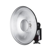 Quadralite Reporter beauty dish