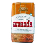 Yerba Mate AMANDA ELABORADA CON PALO pomarańczowa NARANJA Argentyna - 500 g