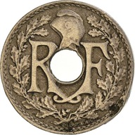 Moneta, Francja, 5 Centimes, 1924